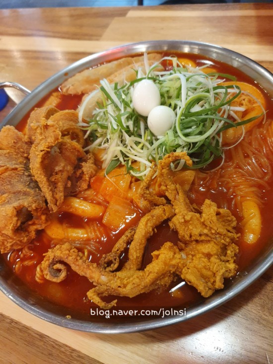  [대전 송촌동 맛집] 청년다방 송촌점 오짱떡볶이, 버터갈릭감자튀김, 볶음밥 배부르다~