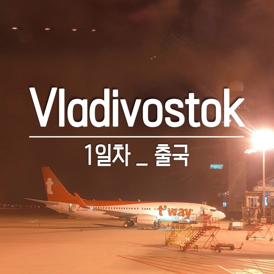  [블라디보스톡] DAY1 출국 : 티웨이항공, 신세계면세점 인도장, 여권 훼손, 입국심사
