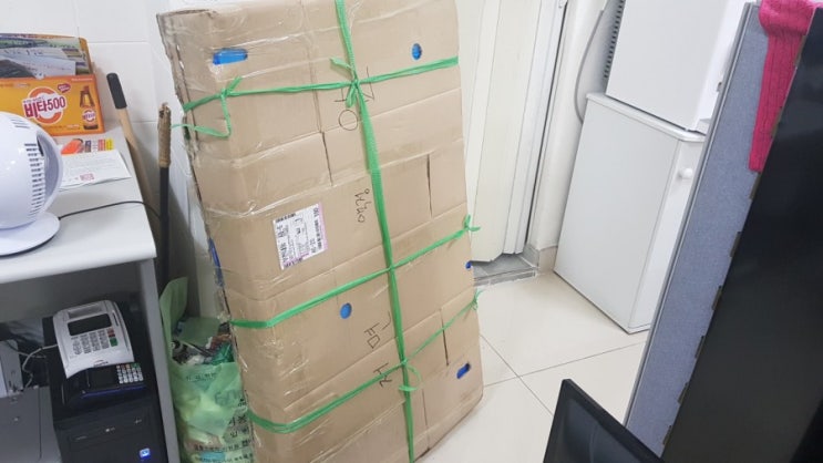  49lf5400, 티비액정깨짐으로 부산에서 택배 받았어요
