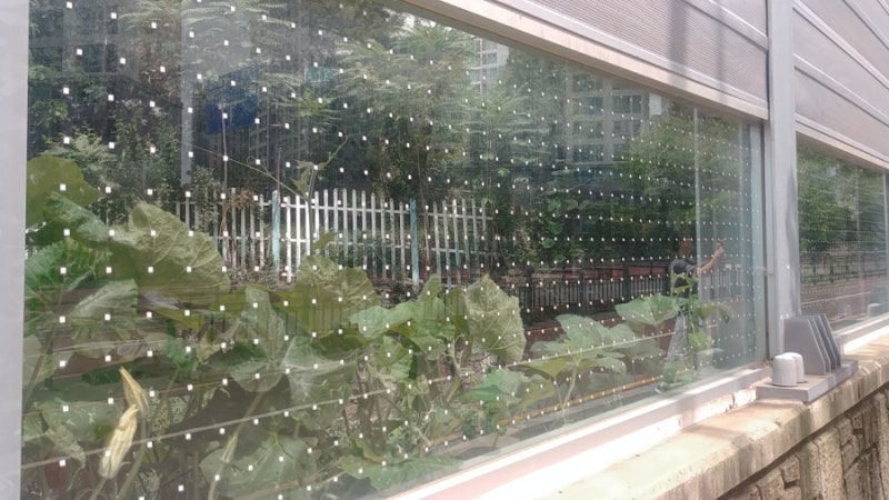 환경부에서 실시한 조류충돌방지 목적 점 스티커(조류 충돌 방지 스티커)가 안되는이유 : 네이버 블로그