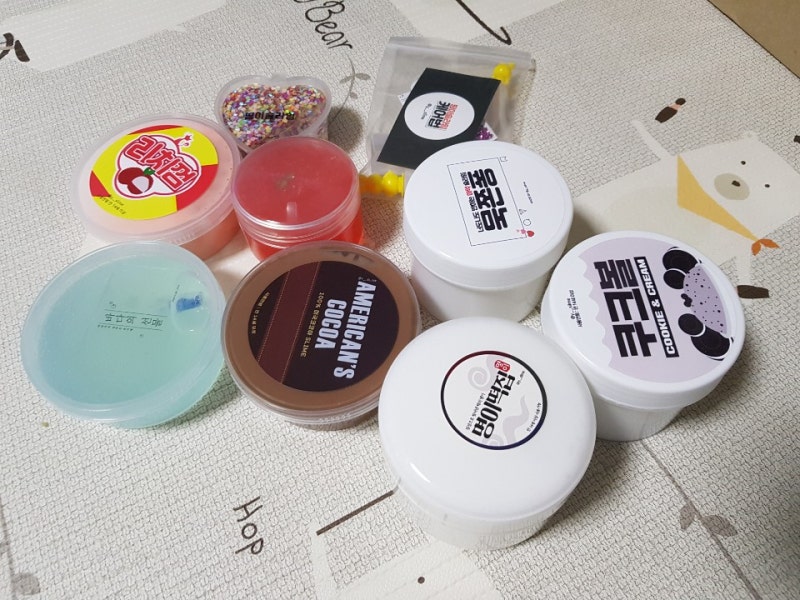띵이슬라임 50,000원 랜덤박스 (+명이 떡집)