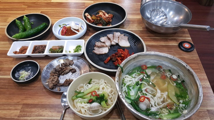  대구 칼국수 - 물총칼국수 (달서구 본리동)