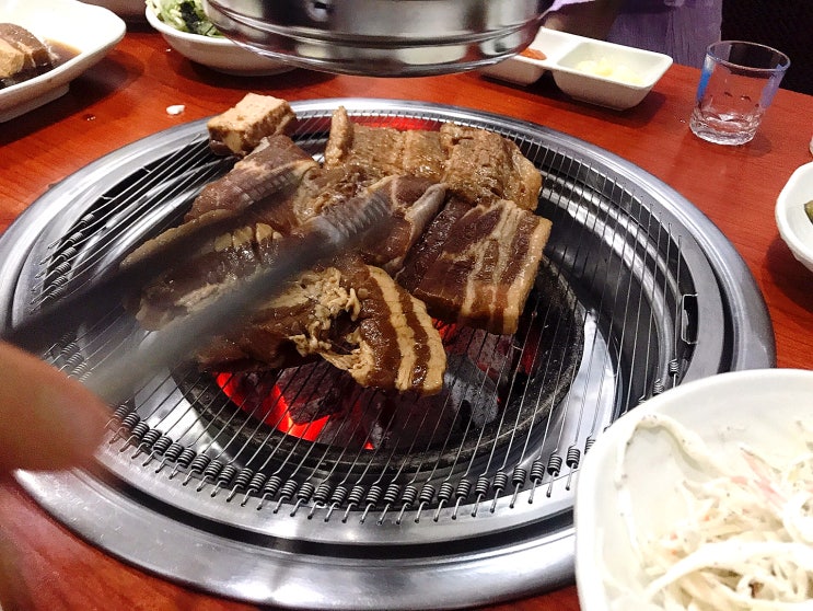  부산 용호동 '강가네 우돈가' 숯불갈비 :)