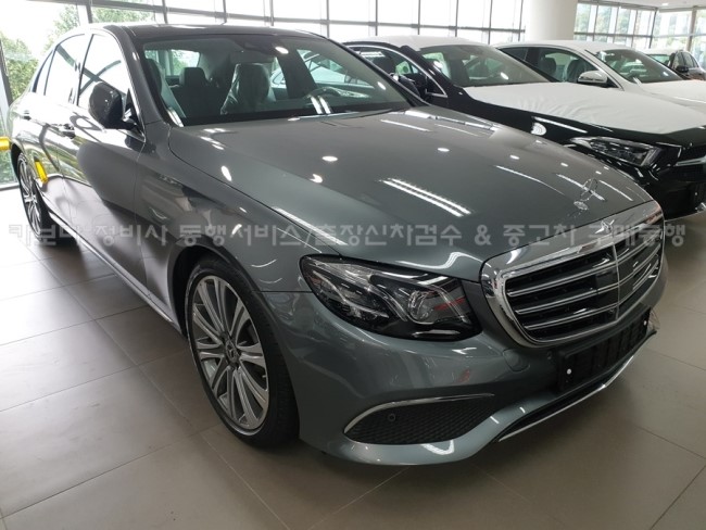  카보다-2019 벤츠 E클래스 E450 4MATIC 익스클루시브 신차살때 인수전 벤츠매장 정비사동행 출장신차검수