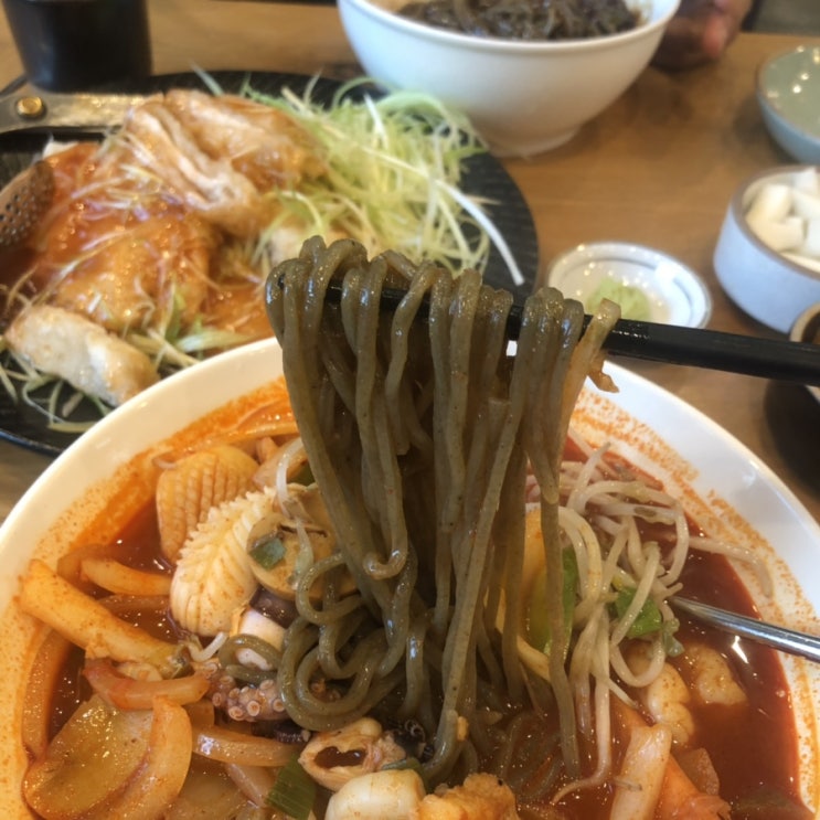  철산역 맛집, 대파꿔바로우&짬뽕 존맛 “락희안”