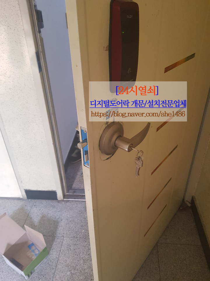  24시 열쇠. 고양. 일산. 파주. 운 정. 김포. 24시 출장 열쇠-탄현동 번호 키 여는 법 및 현관 도어록 설치
