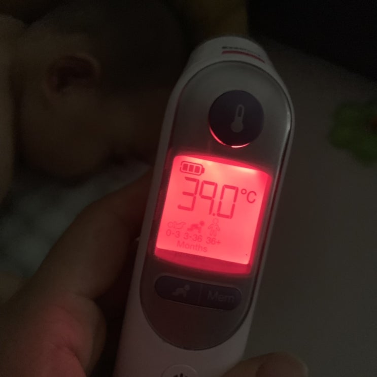  [성장일기] 침대에서 떨어짐, 첫 열감기-구내염 , 아주대응급실 불친절