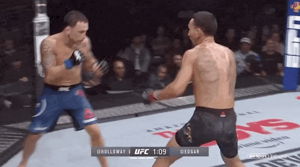 UFC 240 : 할러웨이 vs 에드가 피니시 영상 및 뒷이야기