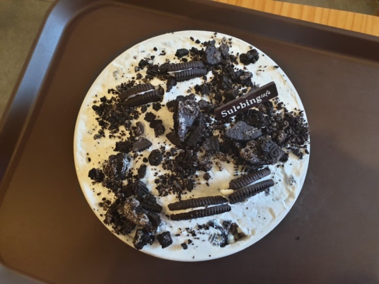  설빙 명동2호점 쿠앤크구슬빙수 후기