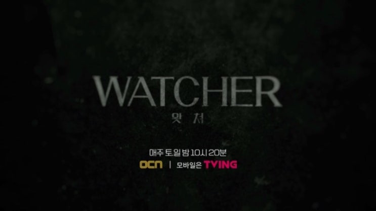  왓쳐 WATCHER 8회 줄거리 예고(토일드라마 ocn)