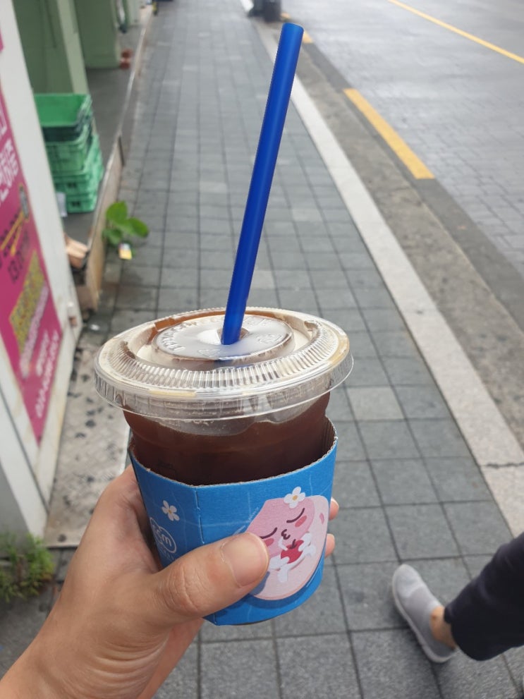  [고척동 카페. 이디야커피 동양대점] 아이스 아메리카노, 아이스 카푸치노
