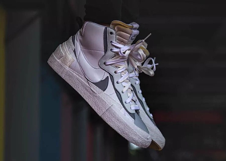  [나이키 X 사카이] 나이키 X SACAI 콜라보 나이키 X 사카이 블레이저 미드 울프그레이 Nike X Sacai Blazer Mid White/Wolf Grey 발매예정