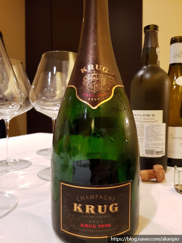  Champagne Krug Vintage (Millesime) Brut, 1996 (샹파뉴 크룩 빈티지 1996 브륏)