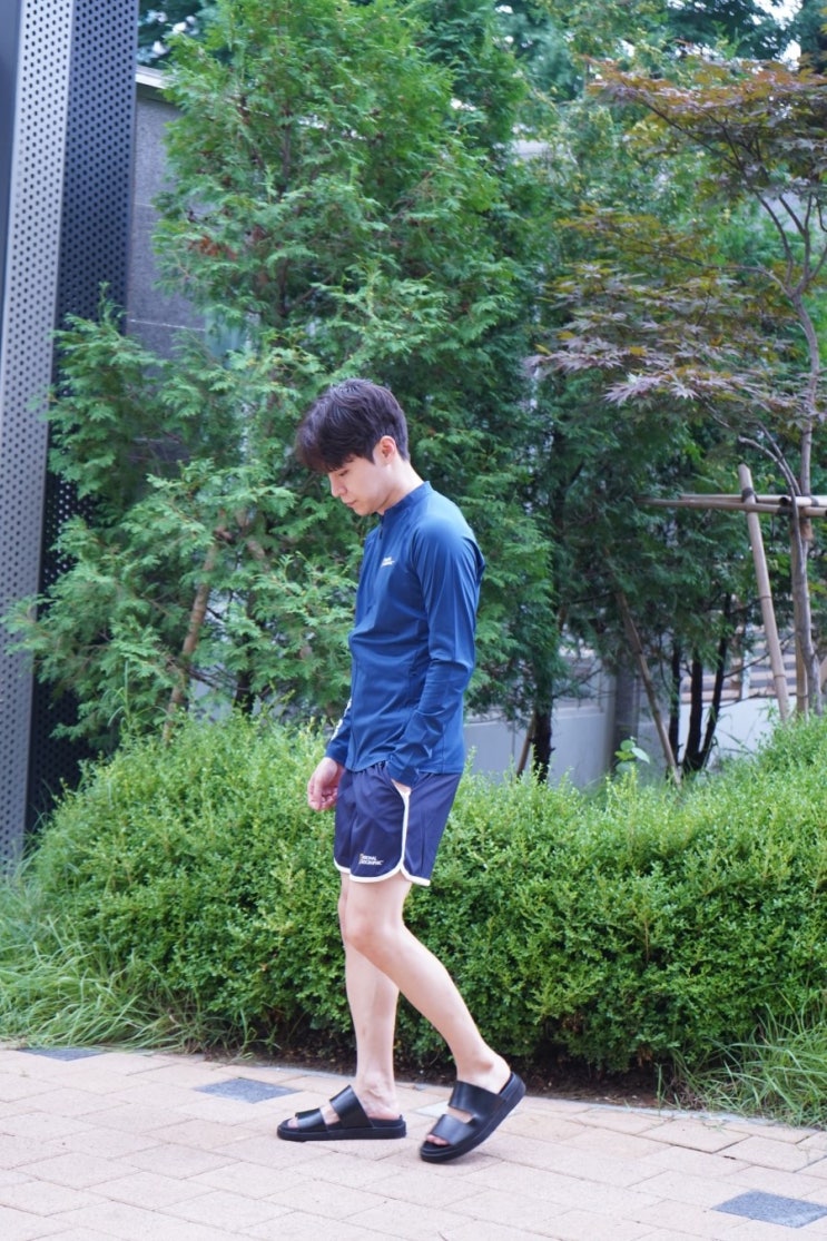 내셔널지오그래픽 래쉬가드 후기! 웻수트 서핑할 때 착용해봐야지