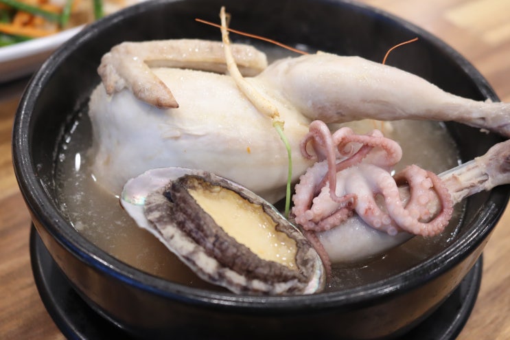 김포 라베니체 맛집 고래등해물촌 삼계탕