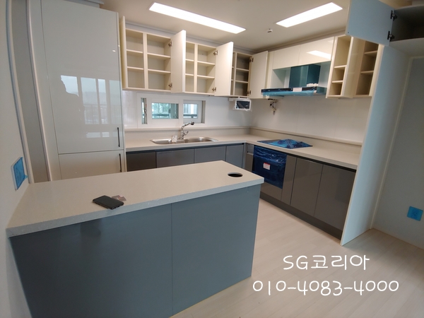  싱크대 상판연마 녹양역 이편한세상 시공