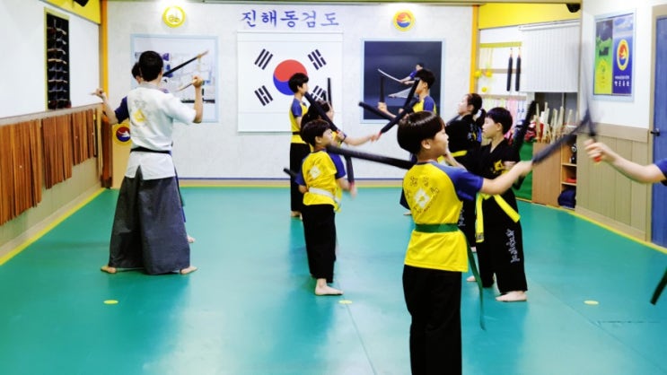  8월의 뜨거운 태양아래 ~ /진 해동검도 명륜/ 동래구,온천입구