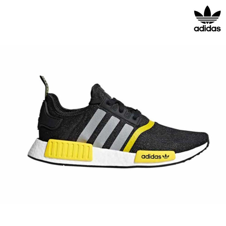 아디다스 오리지널 NMD R1 블랙&옐로 F99713