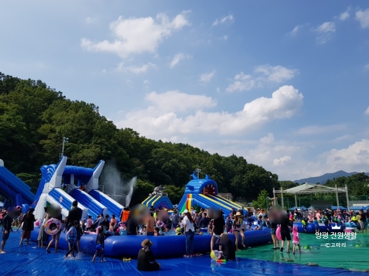  양평가볼만한 곳 "양평물축제 어벤저 수에서 신나게 놀다 왔네요~~"