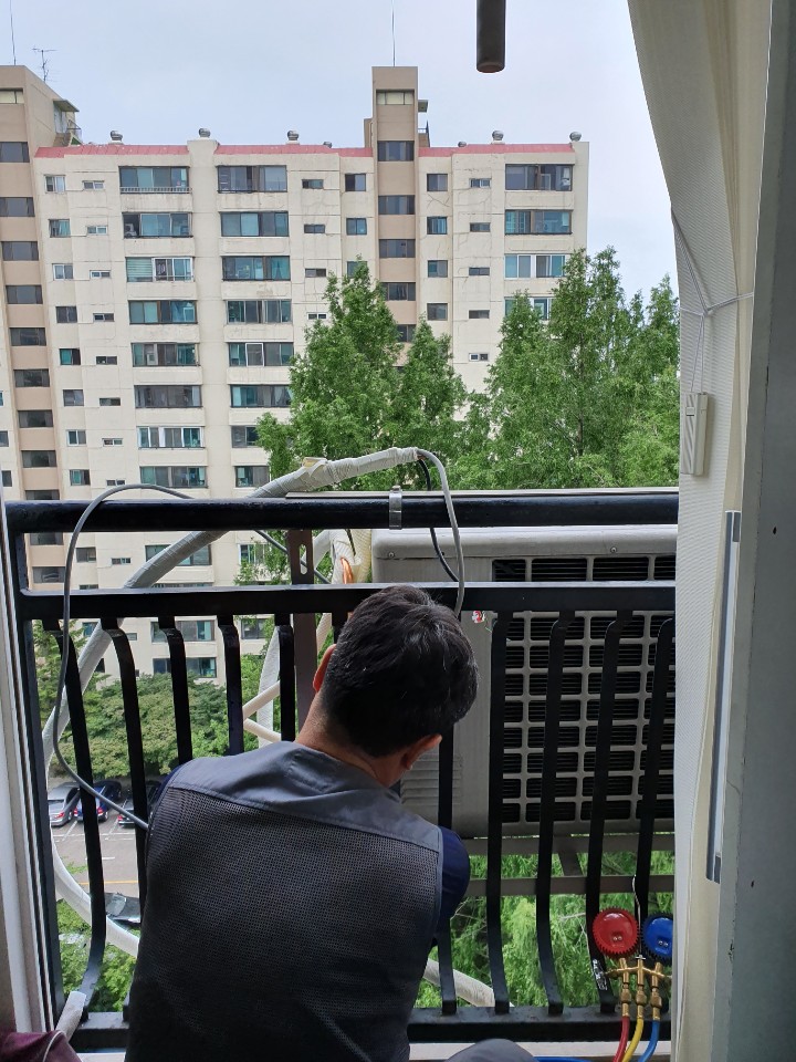 대치동 우성아파트 에어컨 설치 #강남에어컨