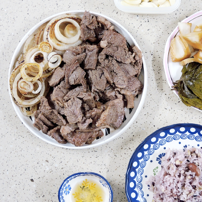  국내산 육우 소등심 한우 차이 없이 맛나요