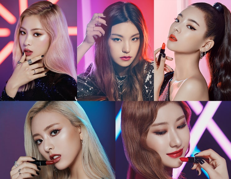  [MAC] ITZY 있지 뷰티 화보 속 맥 신제품 #러브미립스틱