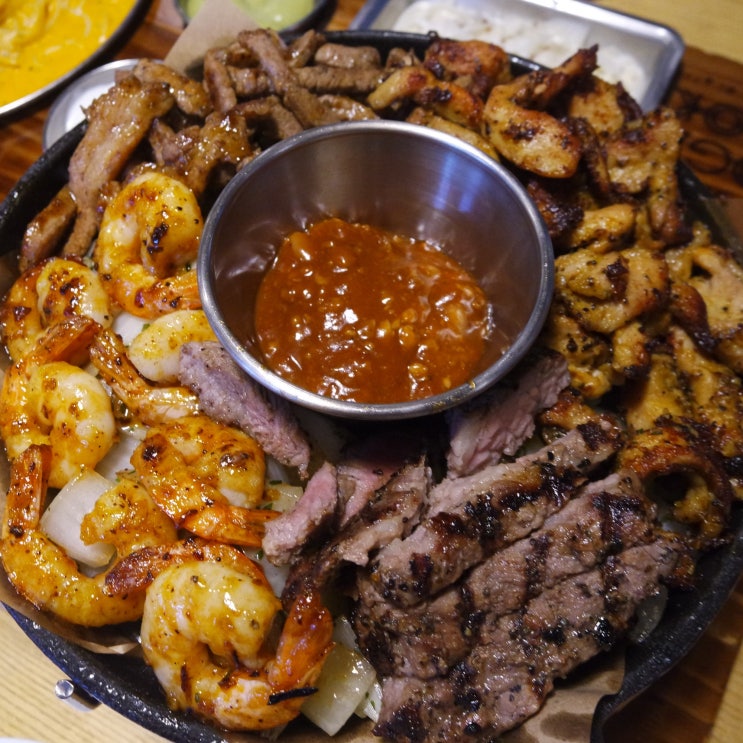  대구 광장코아 맛집 "서가앤쿡" 파히타한상(게살오이스터파스타)+고르곤졸라피자+한라봉크림생맥주