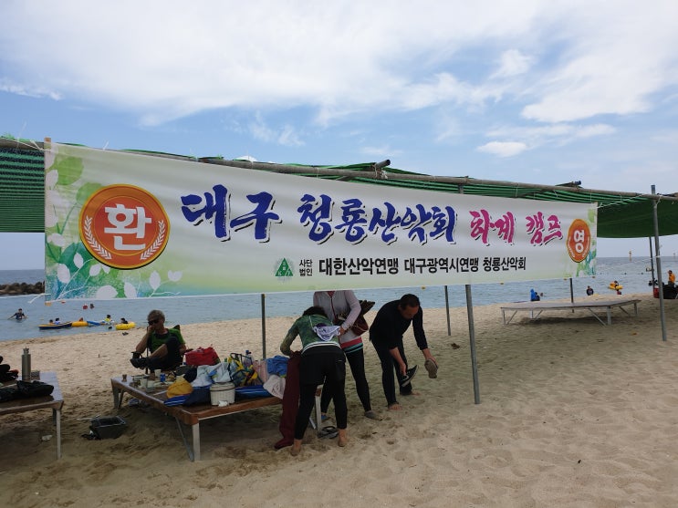  바다로 가자 울진 구산해수욕장 / 대구청룡산악회 / 산악회 하계캠프