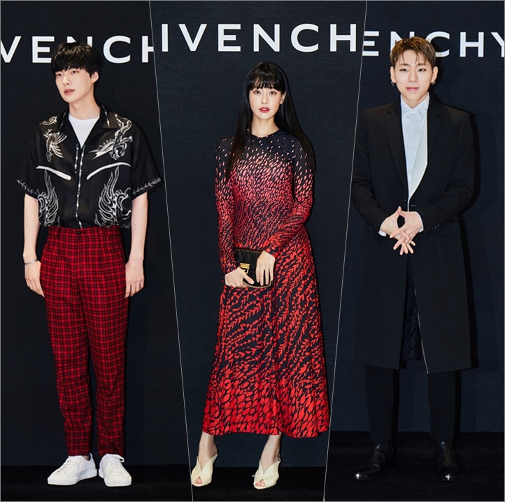  지방시 부산 롯데백화점 본점 에비뉴엘 남성 스토어 오픈! 오연서, 지코, 안재현 패션까지 빛낸자리