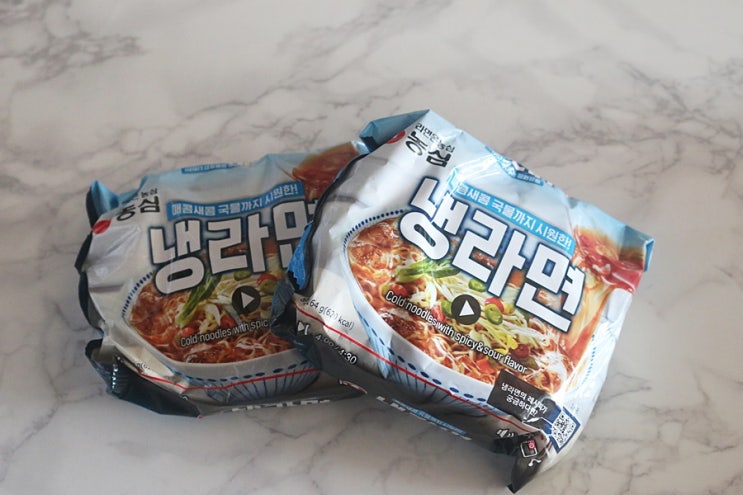  농심 냉라면 후기, 아 이 맛은 뭐지?ㅋ