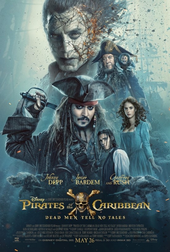 영화. 캐리비안의 해적: 죽은 자는 말이 없다 (Pirates of the Caribbean: Dead Men Tell No Tales, 2017)