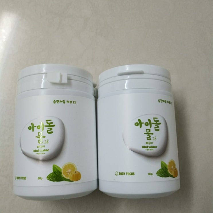  (내돈내산)붓기제거에 탁월하다는 '아이돌물' 후기