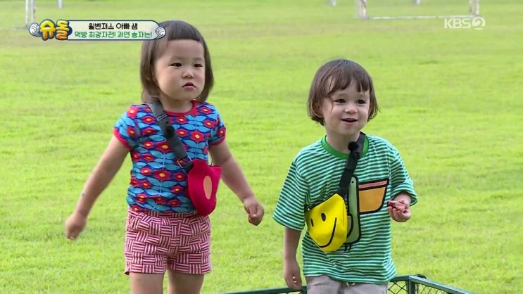  [KBS] 190728 슈퍼맨이 돌아왔다 296회 (나영이 이모와 신우, 벤틀리, 윌리엄의 만남)