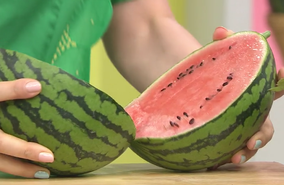 오잉? 1인가족도 수박 냉큼 사보아요 깎아먹는 미니 애플수박 4과 총5kg /신세계TV쇼핑 오늘오후3시33분