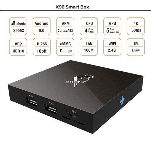 X96 스마트박스 / 안드로이드 미니PC / S905X 계열