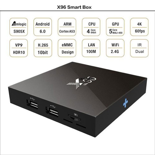  X96 스마트박스 / 안드로이드 미니PC / S905X 계열