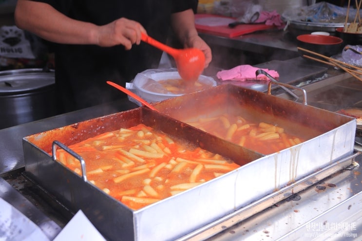 천안 마늘떡볶이 신부동 : 웰빙마떡