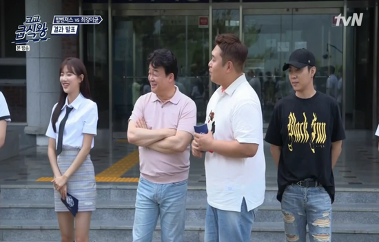  *체크 스커트 코디* 고교급식왕 8회 에이프릴 나은 치마, 옷 패션 :: 타게토