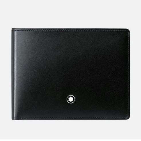  몽블랑 마이스터스튁 6cc U0014548 BLACK 반지갑