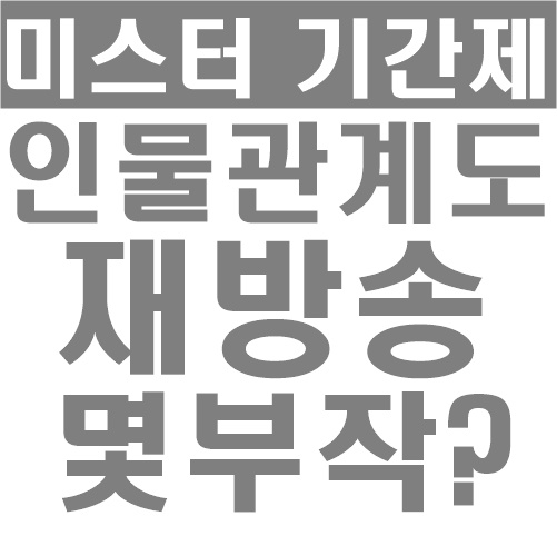 미스터 기간제 : 인물관계도, 재방송 , 몇부작 드라마 정보
