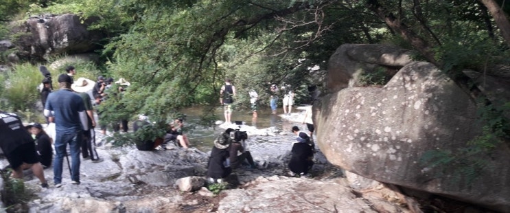  불타는 청춘 고령계곡에서 조하나씨 사인받았어요!