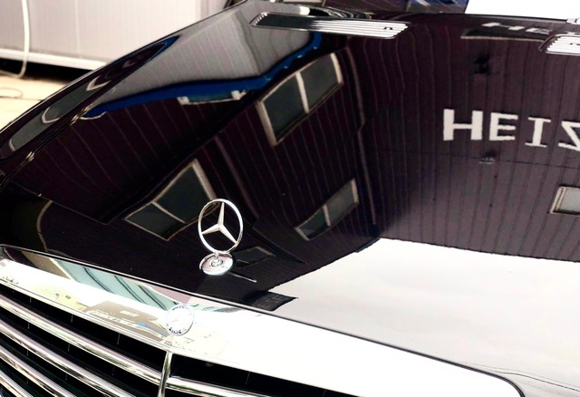  <부산 사하구 장림 헤이즈 광택>벤츠 S500 광택+유리막 코팅