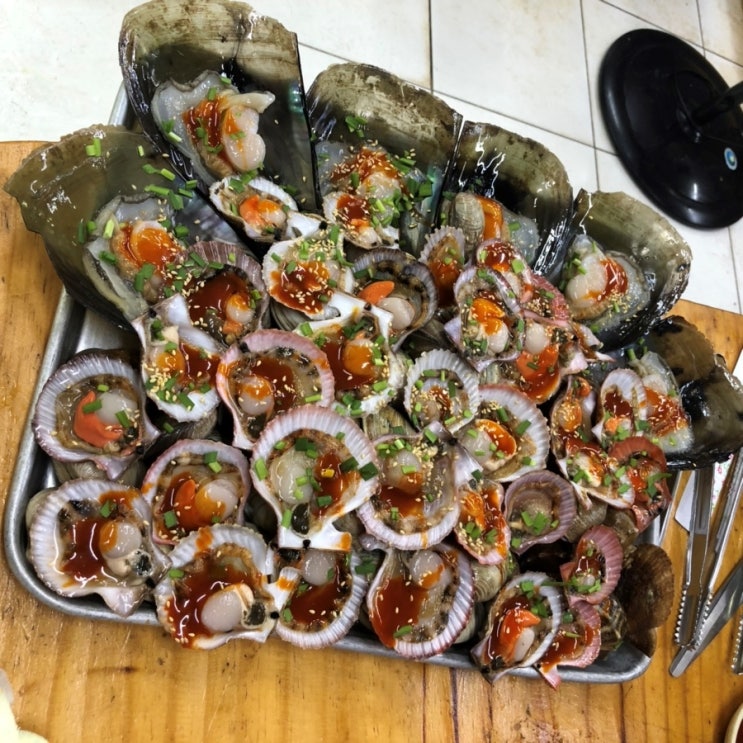  보령 대천 해수욕장 조개구이 무한리필 맛집 :: 먹보네조개구이