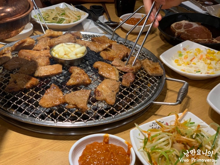  분당 돼지갈비 무한리필 명륜진사갈비 정자점