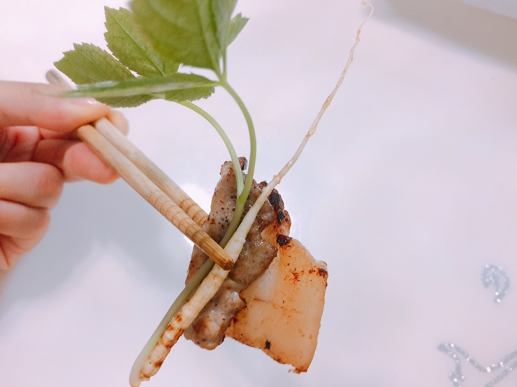  삼계탕인삼: 새싹삼은 금산인삼도매시장에서 !!