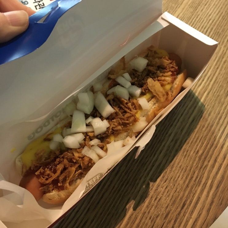  스테프핫도그 저렴한 가격에 한끼 해결 가능해!