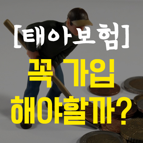  태아보험, 꼭 가입해하나요?