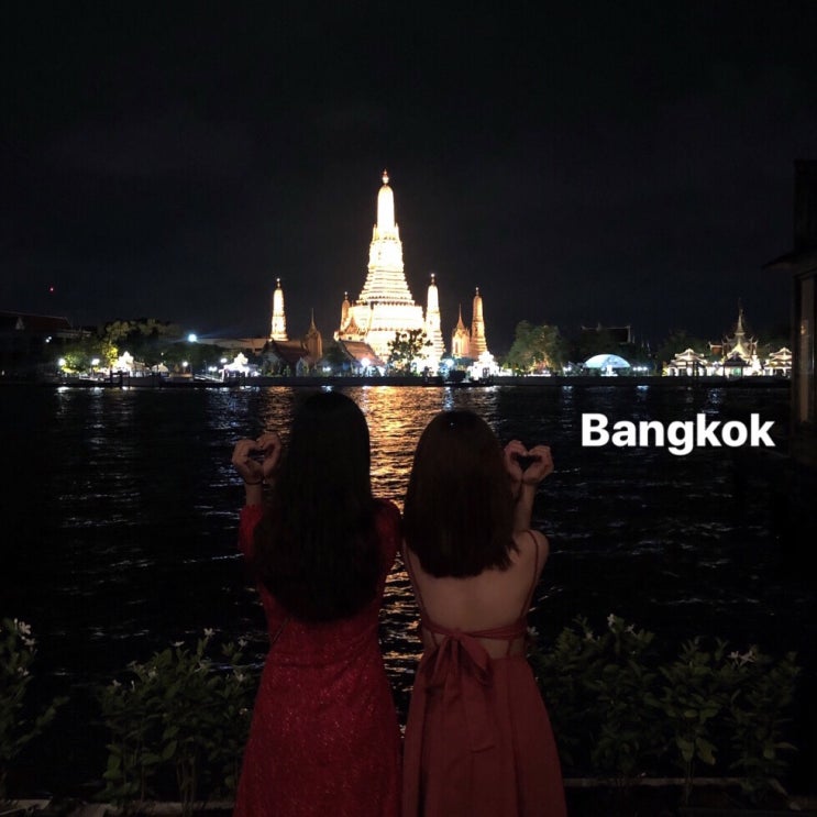  강자매 방콕여행 끝 !