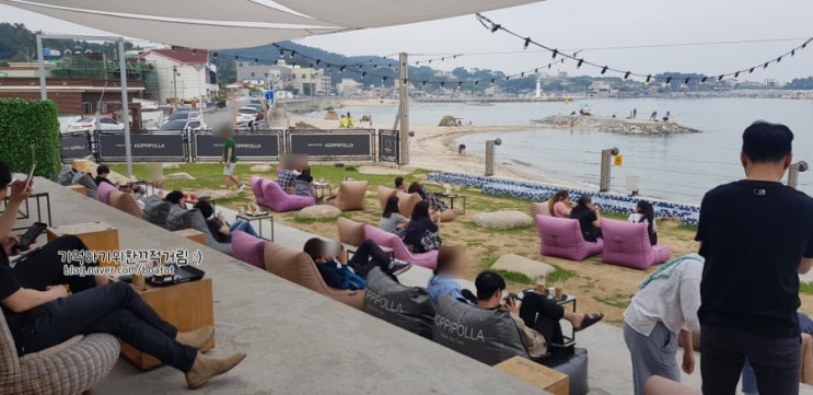  울산 간절곶 카페 호피폴라, 뷰도 예뻐 내부도 예뻐  딱 내 취향 _ 190601