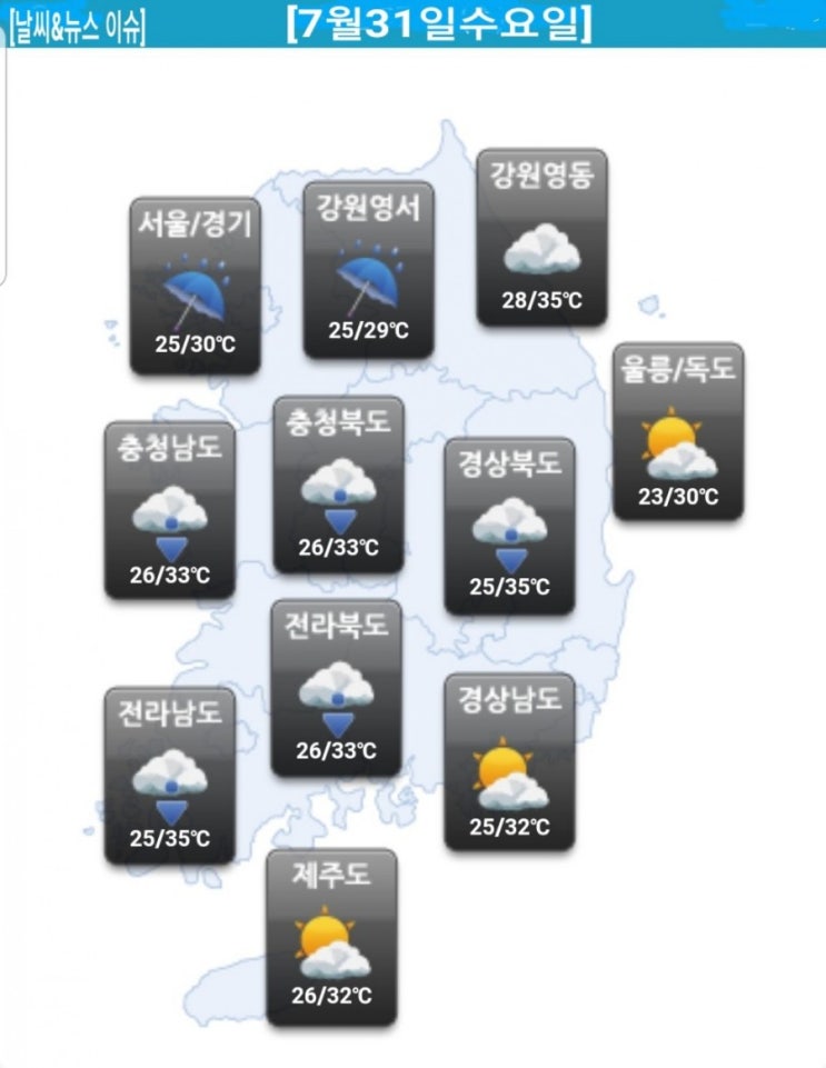 오늘의 주요 뉴스